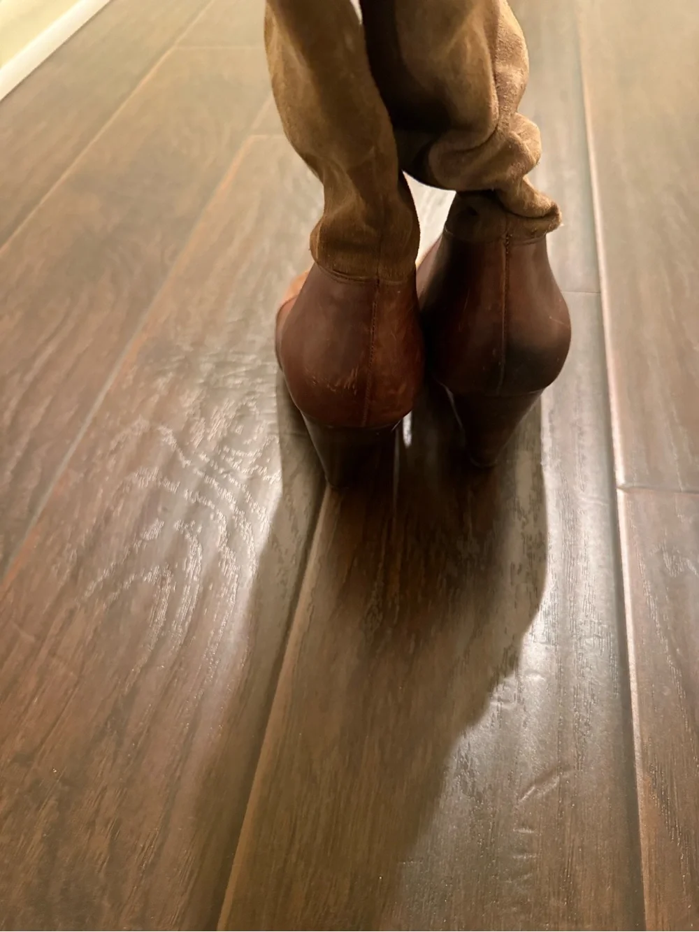 Jessica Simpson Brown Suede Over-the-Knee Boots